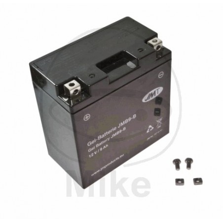 Service Moto Pieces|Batterie 12 Volt - JMB9-B - GEL - JMT (YB9-B)|Batterie - Acide - 12 Volt|59,90 €