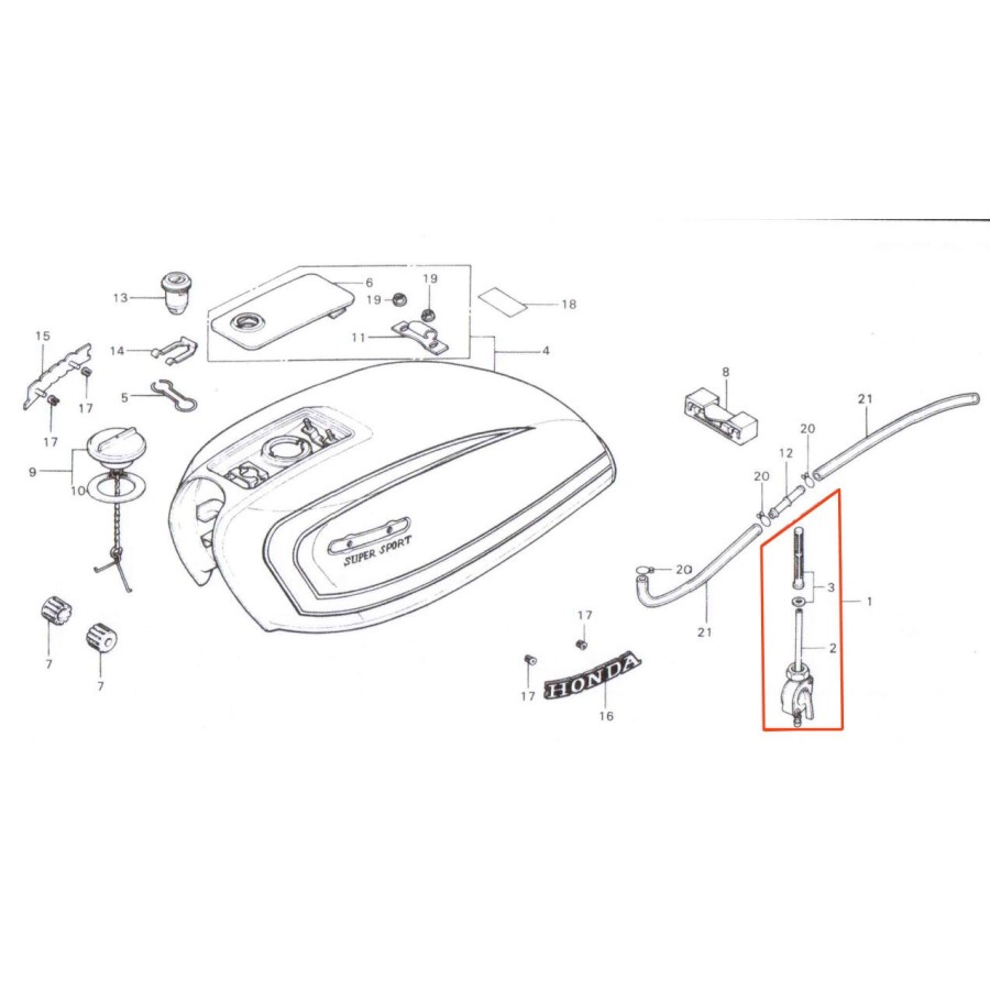 Service Moto Pieces|RTM - N° 68 - XL600V - Transalp - Version PDF - Revue Technique moto|Honda|10,00 €