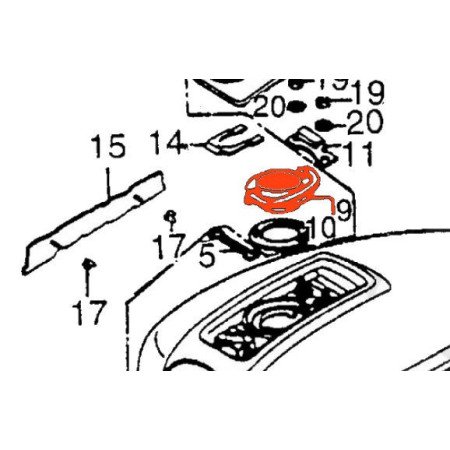 Reservoir - Bouchon - CB550F/F1