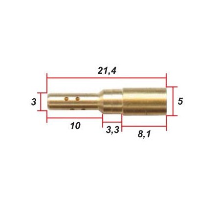 Keihin - ø 0.38 - jet de gaz - Carburateur 