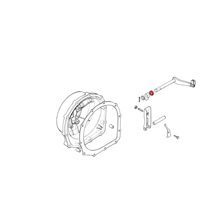 Moteur - Joint spy - Axe selecteur - fourchette embrayage - 10x16x4.5mm