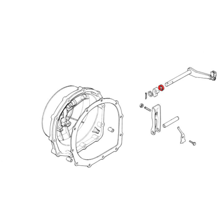 Moteur - Joint spy - Axe selecteur - fourchette embrayage - 10x16x4.5mm