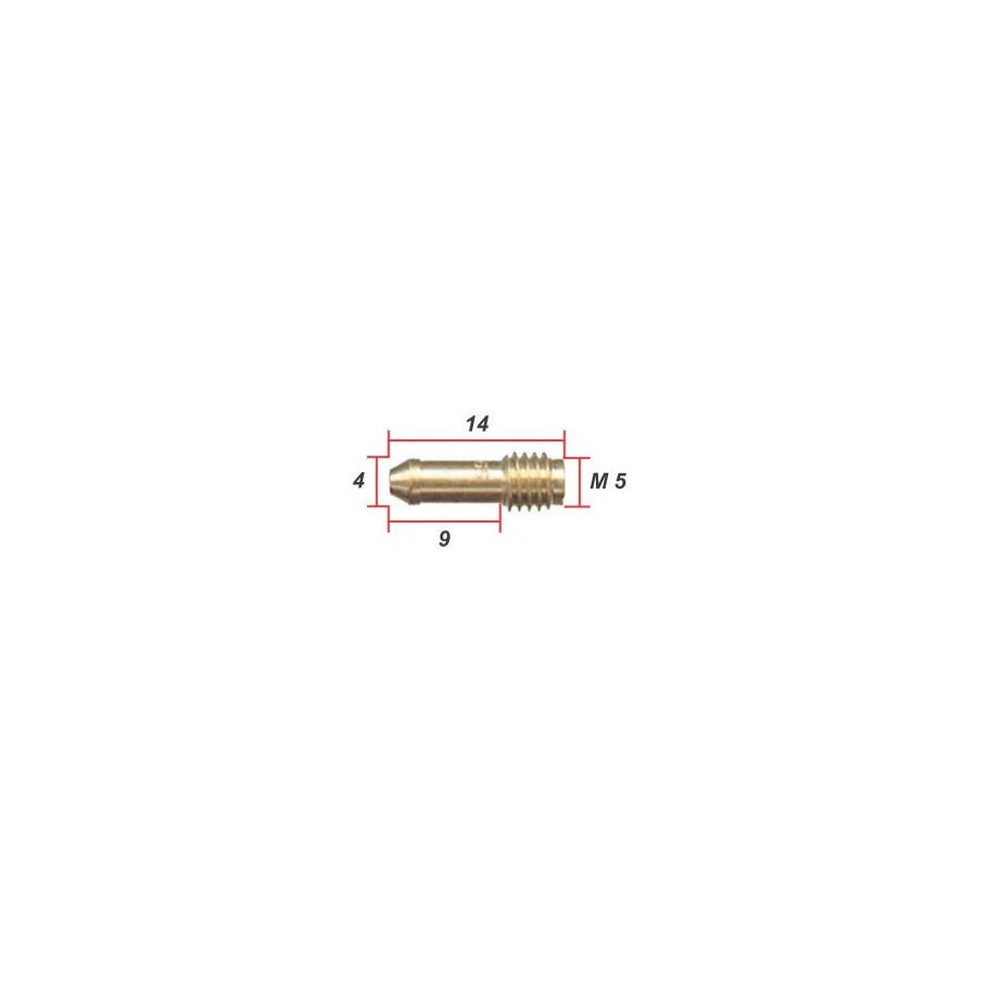 Gicleur - Jet de gaz intermediaire - RD N151-067 - ø 0.600