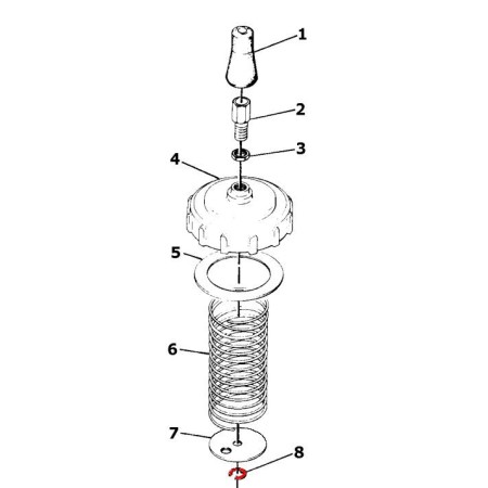 VM18/341 - Carburateur - Circlips d’aiguille 