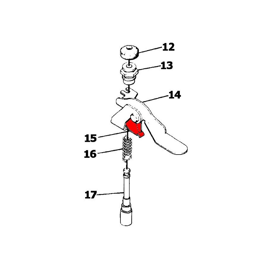 Service Moto Pieces|Carburateur - Aiguille - J8-6F04 - VM30, VM32, VM34, VM38, VM40|VM38-9|16,45 €