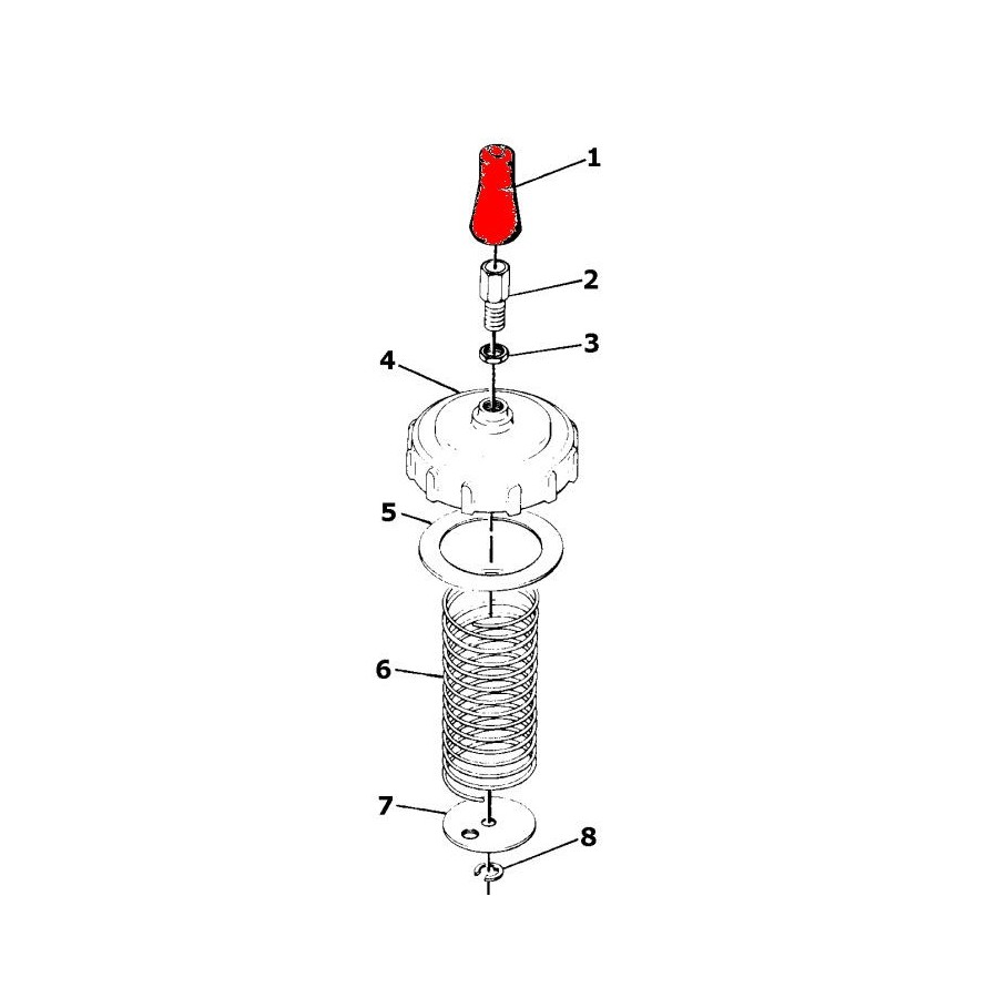 Service Moto Pieces|Carburateur - Puit d'aiguille - ø2.70 - VM30-VM32-VM34-VM36 - 990-793-004-Q4|VM32-193|16,70 €