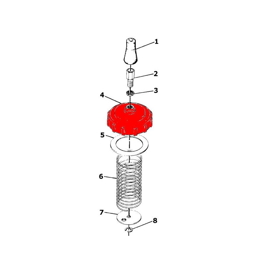 Service Moto Pieces|Carburateur - Puit d'aiguille ø2.65 - VM30-VM32-VM34-VM36 - 990-793-003-P5|VM32-193|16,70 €