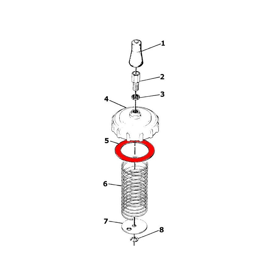 Service Moto Pieces|Carburateur - Aiguille - J8-7F07- VM30, VM32, VM34, VM38, VM40|VM38-9|16,45 €