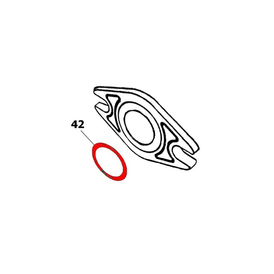 Carburateur VM20-VM24 - Joint de pipe d'admission - ø 31.00 x3.00 mm