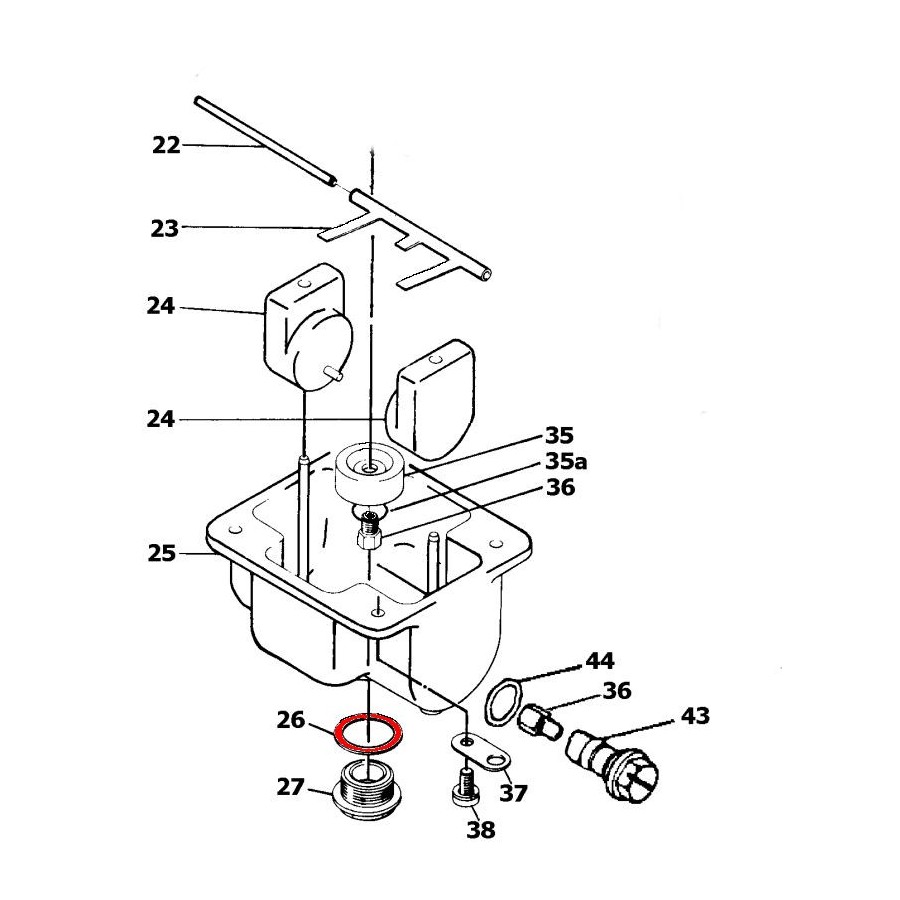 Service Moto Pieces|Gicleur - VM22/210 - Jet de Gaz - ø 0.500|VM32-193|3,60 €