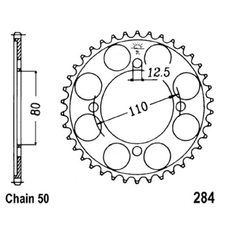 Service Moto Pieces|Transmission - Kit chaine - DID-VX3 - 530-104-39-16 - Noir/Or - CB650 C - RC05|Kit chaine|152,00 €