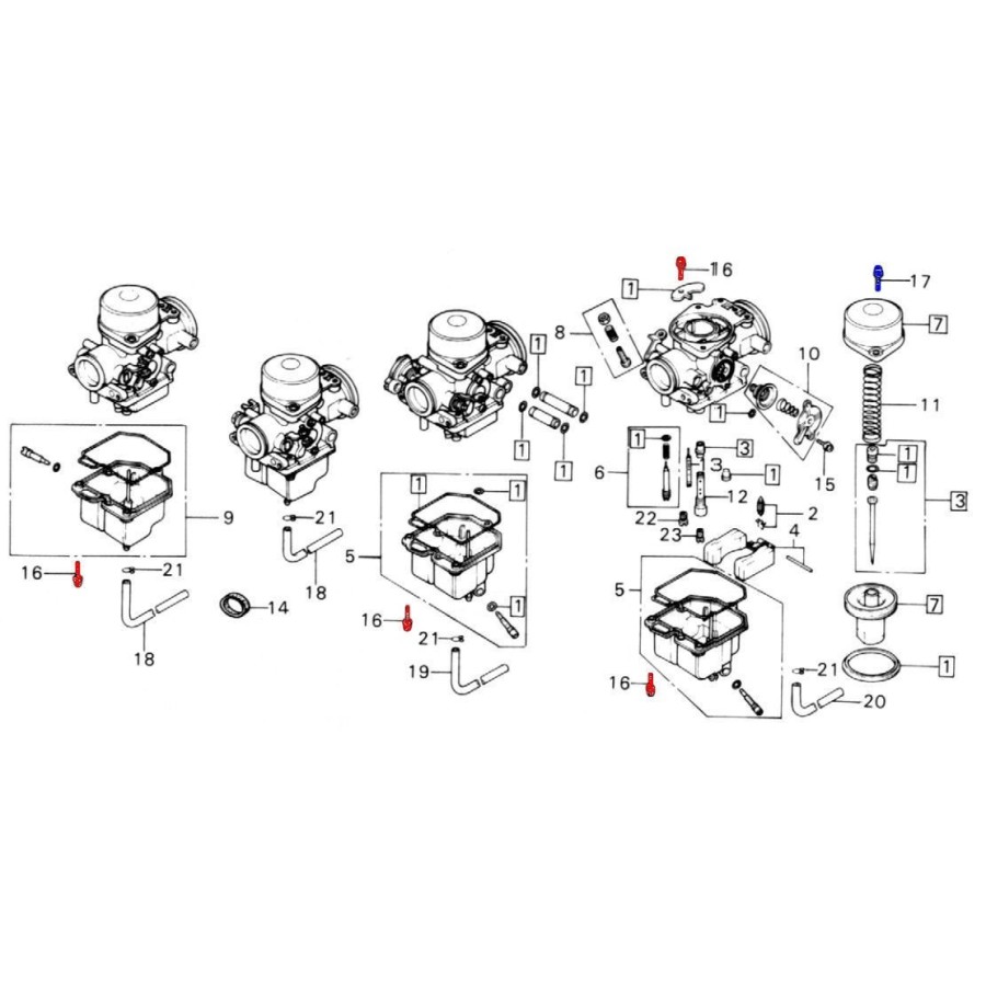 Service Moto Pieces|Filtre a air - CG125 - 1995-1997|Filtre a Air|20,05 €