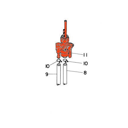 RD125 - (AS3) - 1971-1974 - Robinet de reservoir - N'est plus disponible
