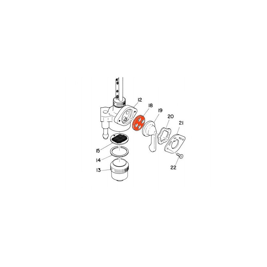 Service Moto Pieces|Robinet - Joint - 434-24532-00|Reservoir - robinet|4,50 €