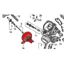 Carburateur - Boisseau avec membrane (X1) - CB500 - (PC26-PC32)