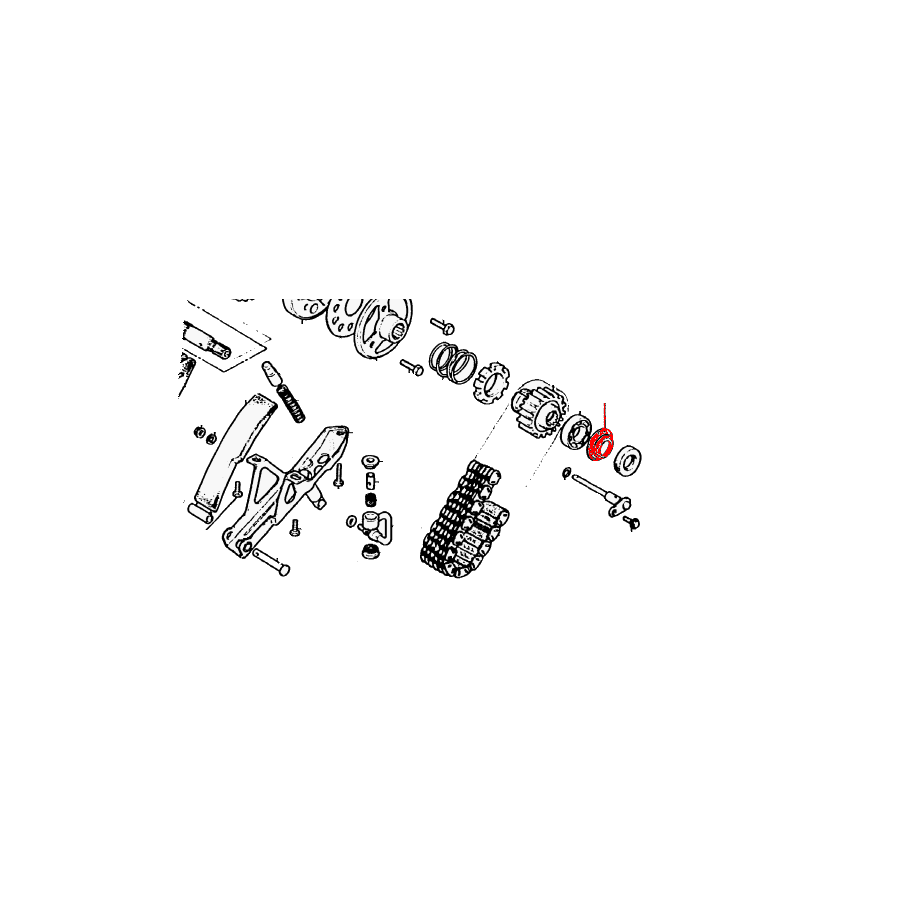 Moteur - Rondelle Joint - etancheïté d'huile 25x52mm - CBX1000