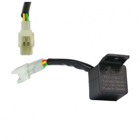 Service Moto Pieces|Clignotant - Relai - centrale - 12V - pour clignotant a LED - 4 Poles|Relai clignotant|22,90 €
