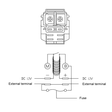 Demarreur - relai - 35850-MT4-000