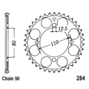 Transmission - Couronne - 530 - JTR-284 - 46 dents