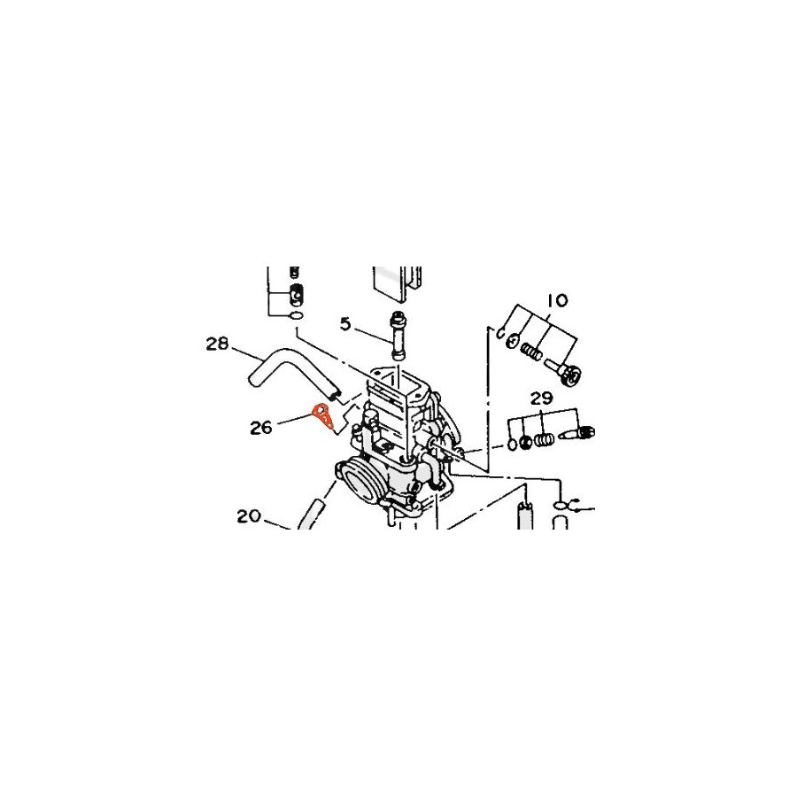 Service Moto Pieces|1995 - TZR125 (4FL)