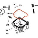 Carburateur - Joint de cuve -  616-94012