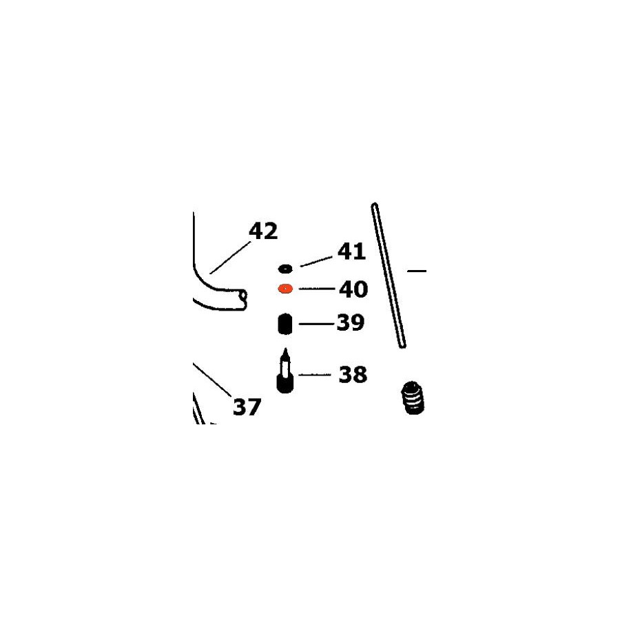 Service Moto Pieces|Carburateur - Vis de purge - M6x0.75 - vidange de cuve- 2L1-14191-00|Vis de reglage|5,90 €