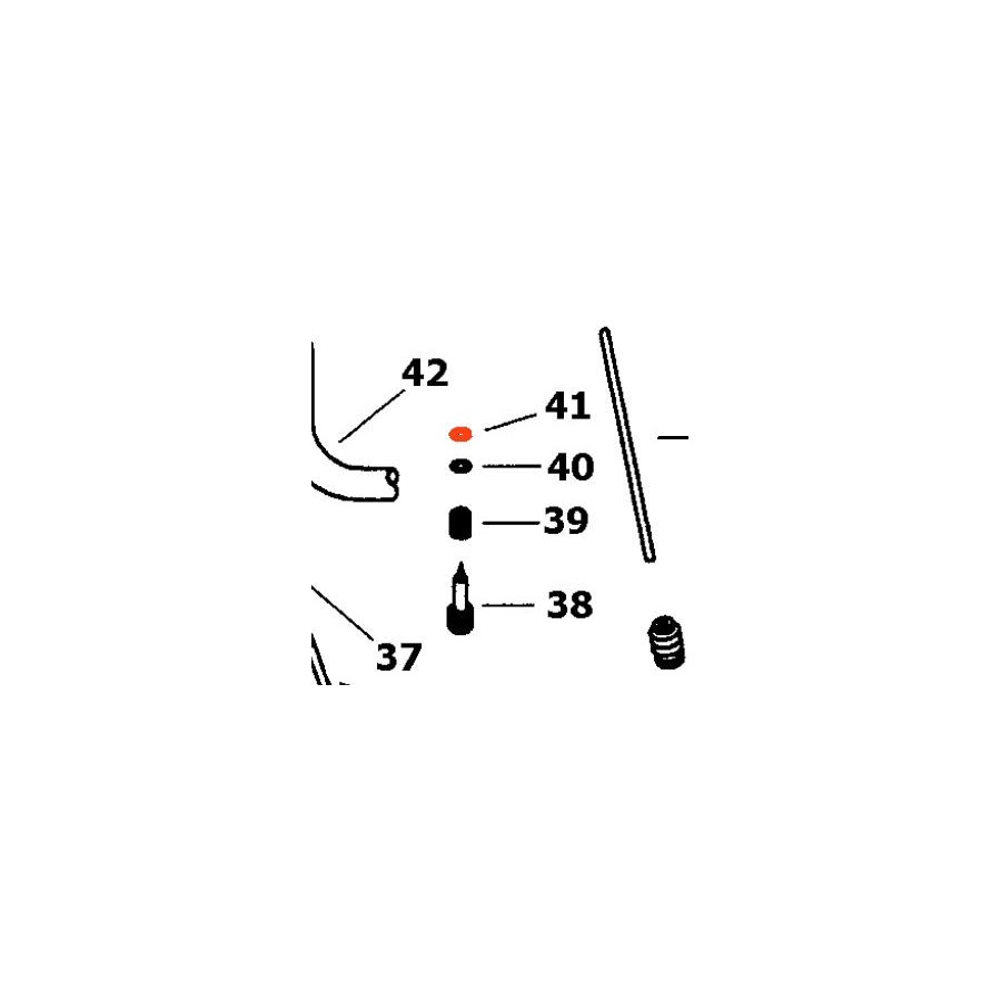 Service Moto Pieces|Carburation - Vis de purge - M6x1.00 - 5Y1-14115-00|Vis de reglage|7,50 €