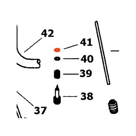 41 - Vis de ralenti - joint - N133037