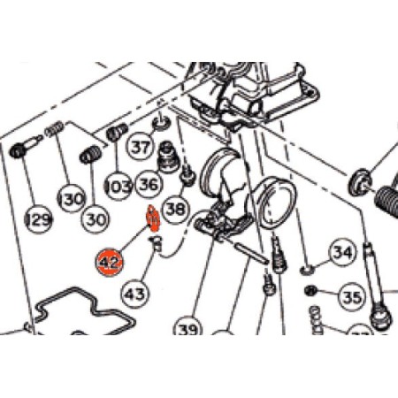 Service Moto Pieces|pointeau - 1062-814-2100 - 1131-193|Pointeau - siege|22,90 €