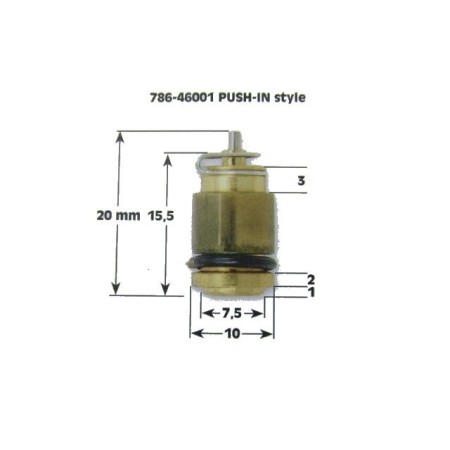 Carburateur - Siege+ Pointeau - 786-46001 - ø 1.50