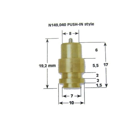 Carburateur - Siege+Pointeau - N149/040 - ø 2.00