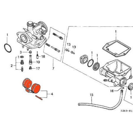 Carburateur - Flotteur - ST70