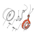 Alternateur - Stator - 4WP-85510-00 