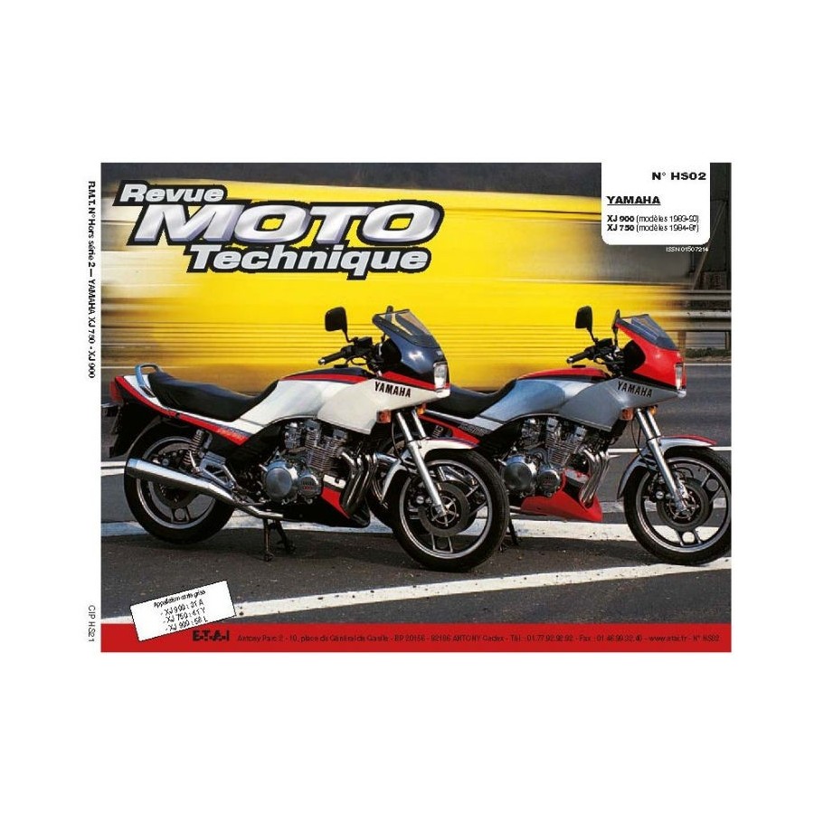 Service Moto Pieces|RTM - N° 58 - RD125 LC - KLR600 - Revue Technique moto - Version PAPIER|Revue Technique - Papier|39,00 €