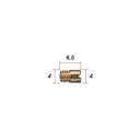 Gicleur Ralenti - ø0.65 - M4 x6.5mm - 92064-1024