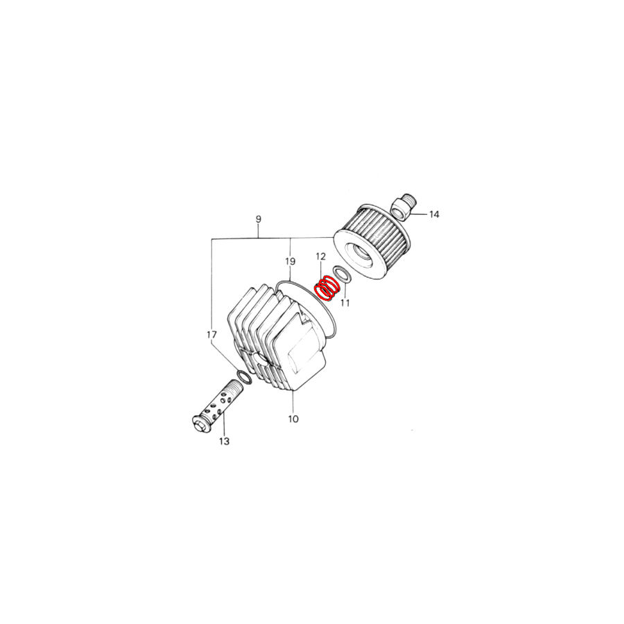 Service Moto Pieces|Moteur - Soupape - Joint de queue (x1)|Soupape - Pastille|1,81 €