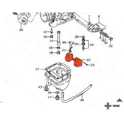 Service Moto Pieces|Carburateur - Flotteur laiton - (x1) - CB125K5 - CB200 - ST50/70|Flotteur|28,63 €