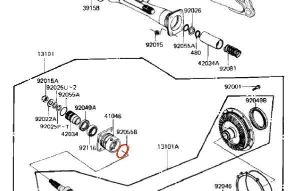 couronne chromée + son Joint O Ring ø du remontoir 55 ø tige 100 ø du