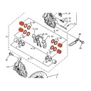 Frein - Etrier - Avant - ø 27.00 - Kit de reparation - (x1) - 4FM-W0057-10 
