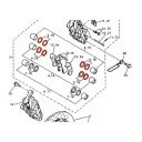 Frein - Etrier - Avant - Kit de reparation - Tourmax - ø 26.95 - 4 Pistons - 3MA-25803-10