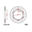Transmission - Couronne - Acier - JTR-1308 - 520/42 dents