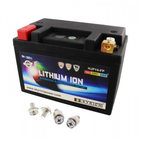 Service Moto Pieces|Batterie - 12v - Lithium - Skyrich - HJP14-FP|Batterie - Lithium|186,30 €