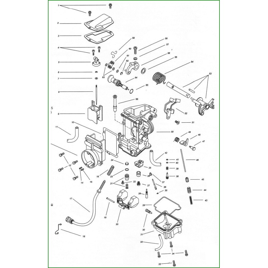 Service Moto Pieces|0 - Eclaté - Carburateur TM33|TM33-8012|0,00 €