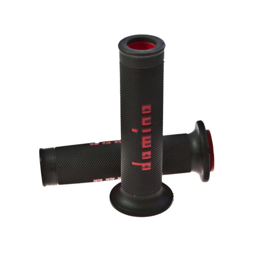 Poignee caoutchouc - Domino - ø 22 - lg 120 mm - 