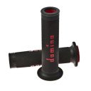 Poignee caoutchouc - Domino - Rouge - ø 22 - lg 120 mm - 