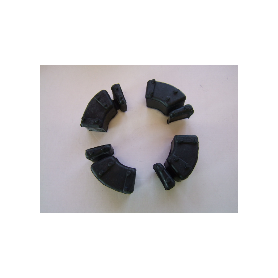 Transmission - Couronne - Silent bloc - amortisseur de couple -CB250N - CB400N - CM400T