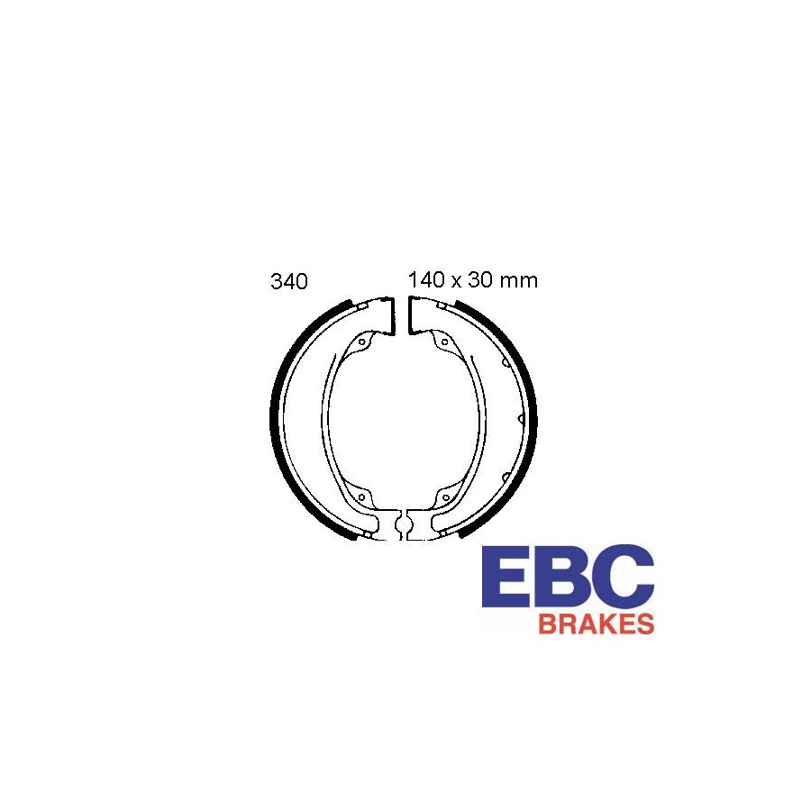 Service Moto Pieces|Frein - Machoire - DT250 / DT400 - XT500 - |Machoire|38,90 €