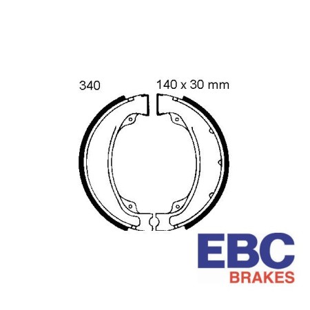 Frein - Machoire - EBC - H-340