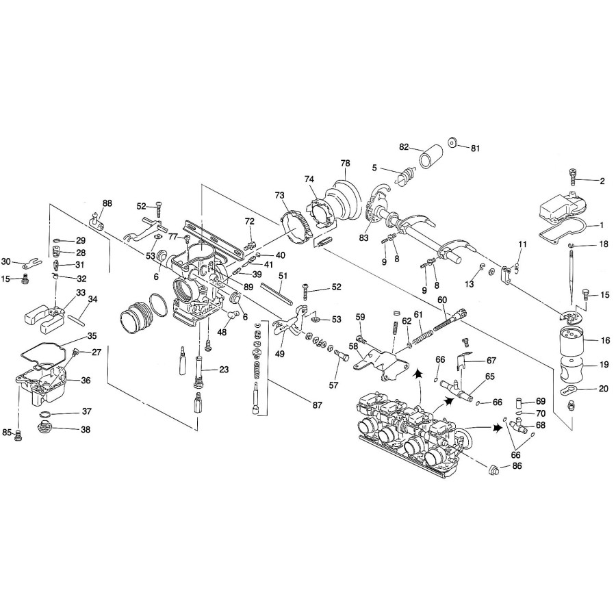 Diagramme - Nomenclature - Rampe KEIHIN - CR - a telecharger