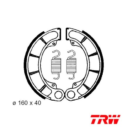 Frein - Machoire - 160x40 - TRW - MCS-806